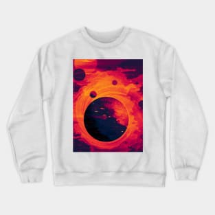 Black hole Crewneck Sweatshirt